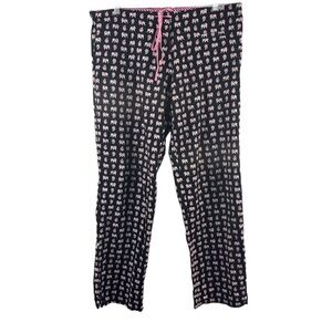 Vera Bradley Elephants Print Pajama Lounge Pants